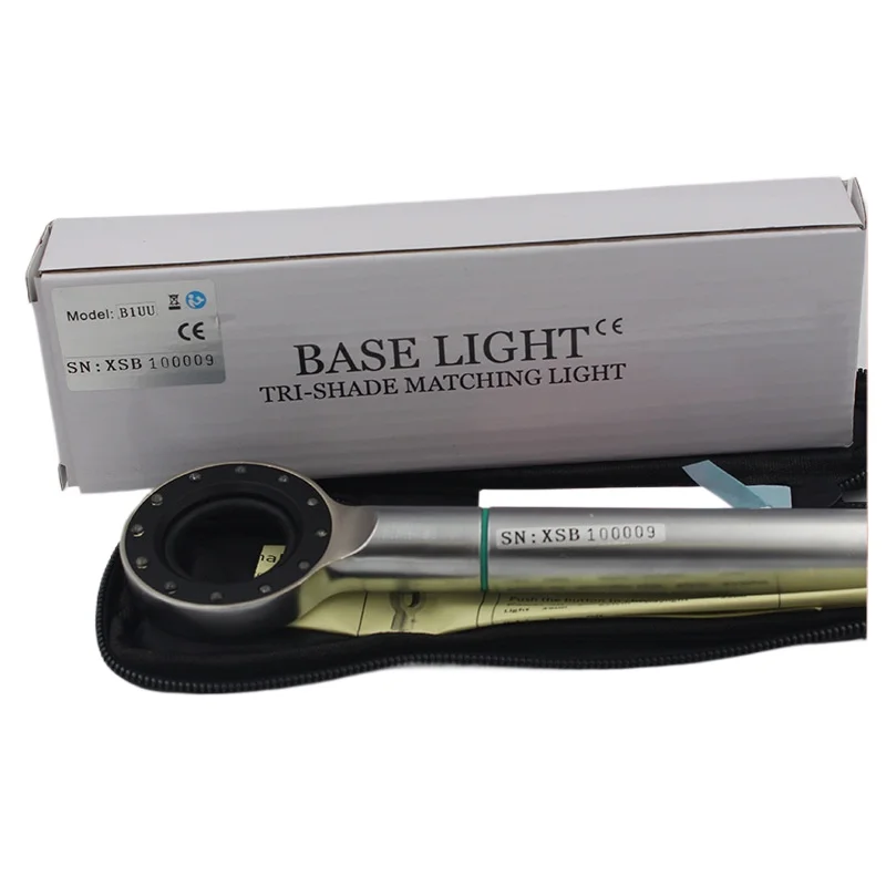 Dental cosmetic restoration three-color light LED colorimeter, dental, oral colorimetric light
Dental cosmetic restoration three-color light LED colorimeter, dental, oral colorimetric light