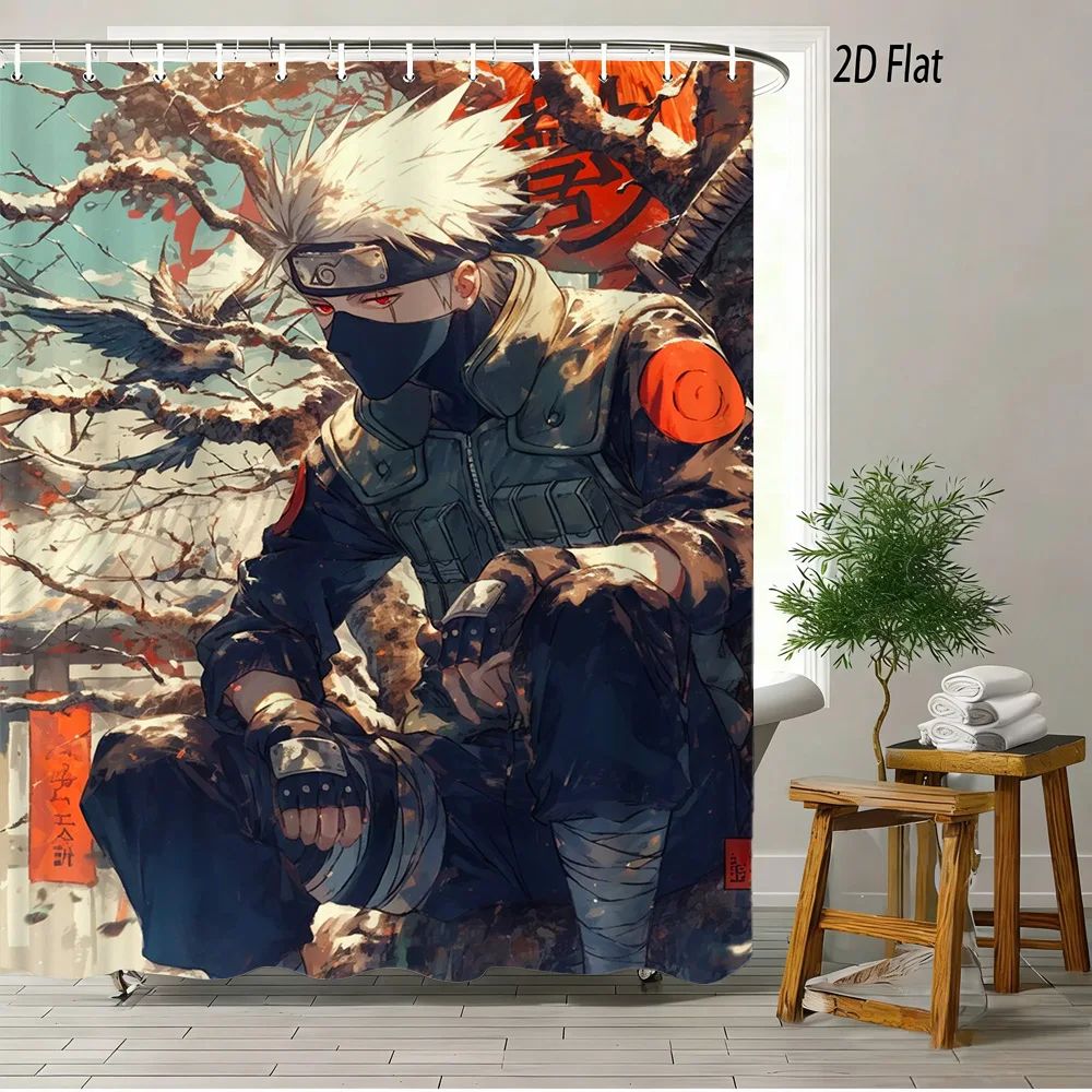 2D Flat Naruto Anime Kakashi Hatake Winter Tree Crow Print Waterproof Shower Curtain for Bathroom Decor
2D Flat Naruto Anime Kakashi Hatake Winter Tree Crow Print Waterproof Shower Curtain for Bathroom Decor