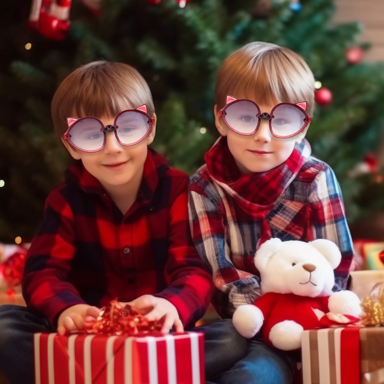 1Pair Childrens Fox Eye Sunglasses Cute Animal Design Shatterproof Lightweight Shades for Girls Party Goody Bags Festival Wear
1Pair Childrens Fox Eye Sunglasses Cute Animal Design Shatterproof Lightweight Shades for Girls Party Goody Bags Festival Wear