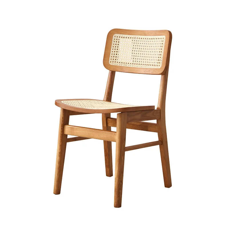 Solid wood dining chair dining home leisure rattan cafe restaurant chair balcony rattan
Solid wood dining chair dining home leisure rattan cafe restaurant chair balcony rattan