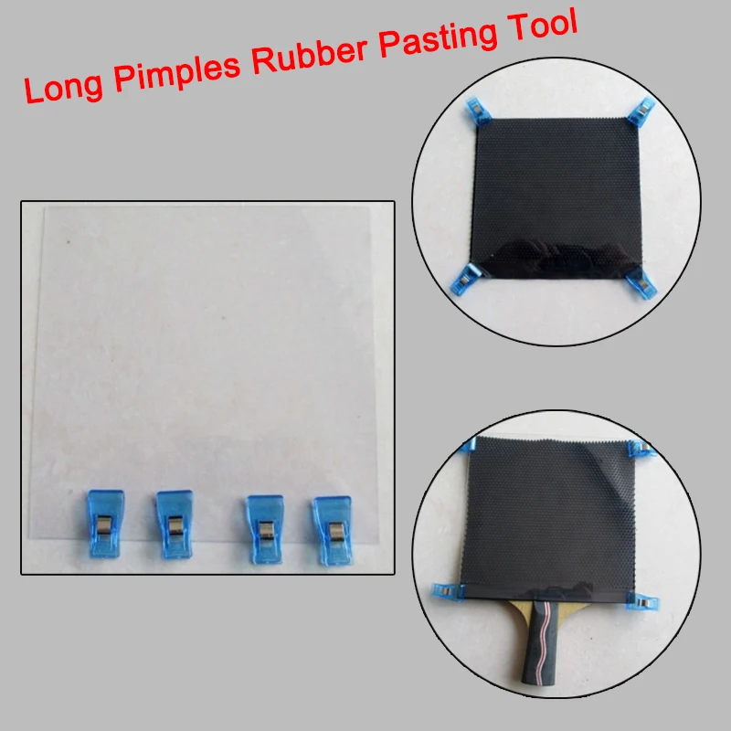 Long Pimples Rubber Pasting Tool Anti-Curl Aid for Table Tennis Rubber Sheet DIY Table Tennis Racket Reuseble Pasting Tool
Long Pimples Rubber Pasting Tool Anti-Curl Aid for Table Tennis Rubber Sheet DIY Table Tennis Racket Reuseble Pasting Tool