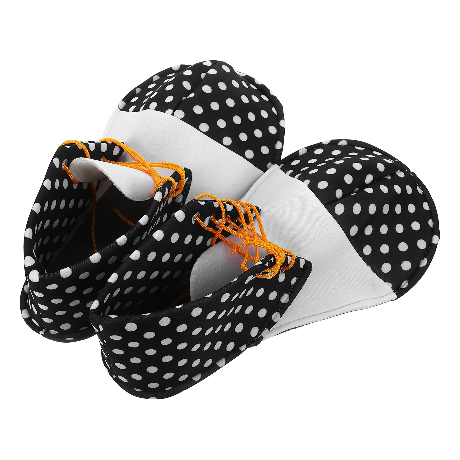 1Pair Black White Dotted Halloween Clown Shoes Funny Carnival Dress Up Costume Accessories for Party Performance
1Pair Black White Dotted Halloween Clown Shoes Funny Carnival Dress Up Costume Accessories for Party Performance