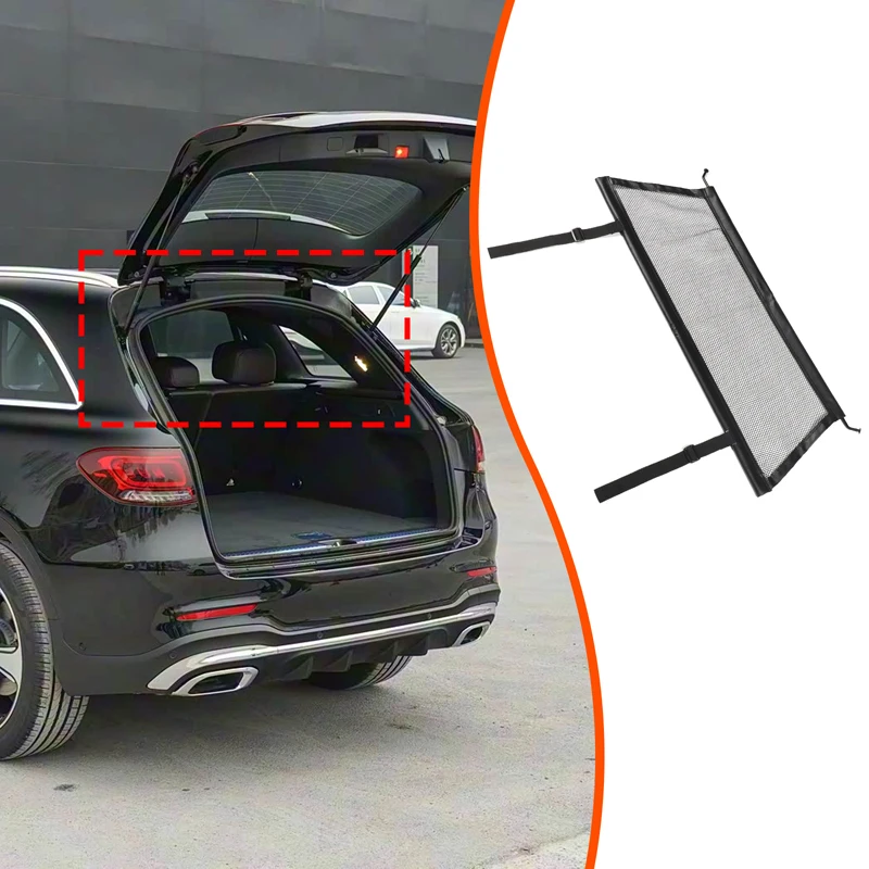 1 piece set polyester black For Mercedes-Benz GLC 2016-2022 car trunk safety isolation protection net modification accessories
1 piece set polyester black For Mercedes-Benz GLC 2016-2022 car trunk safety isolation protection net modification accessories