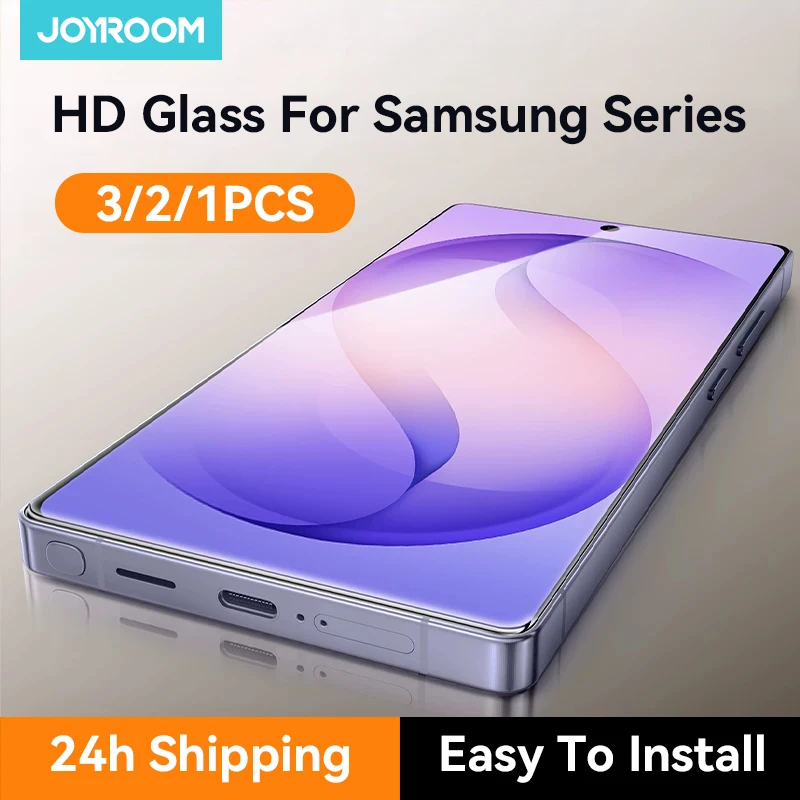 Joyroom 3/2PCS HD Glass for Samsung S26 Ultra Screen Protector for Galaxy S26 S25 S24 Ultra Full Cover 9H HD Tempered Glass
Joyroom 3/2PCS HD Glass for Samsung S26 Ultra Screen Protector for Galaxy S26 S25 S24 Ultra Full Cover 9H HD Tempered Glass