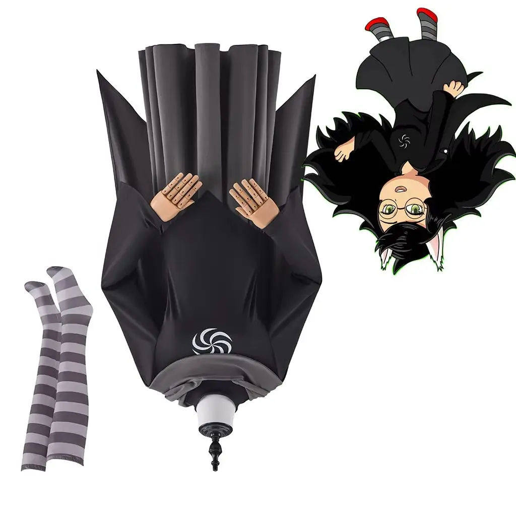 Homestuck Jade Harley Cosplay Anime Costume Women's Black Dress Suit with Cloak Halloween Party Witch Disguise Battle Outfits
Homestuck Jade Harley Cosplay Anime Costume Women's Black Dress Suit with Cloak Halloween Party Witch Disguise Battle Outfits