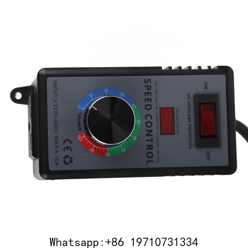 AC Motor Speed Controller Motor Speed Controller 0‑ Output Fan Speed Regulator with Overload
AC Motor Speed Controller Motor Speed Controller 0‑ Output Fan Speed Regulator with Overload