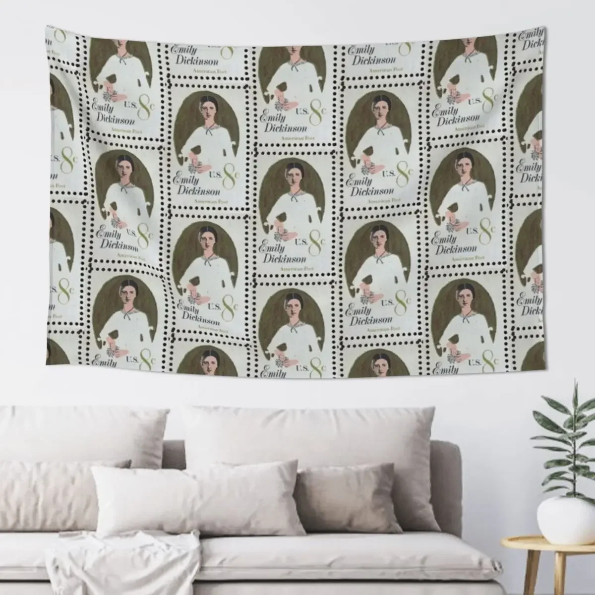 Emily Dickinson stamp 8c. Tapestry Christmas Decoration Room Ornaments Hanging Wall Outdoor Decoration Tapestry
Emily Dickinson stamp 8c. Tapestry Christmas Decoration Room Ornaments Hanging Wall Outdoor Decoration Tapestry