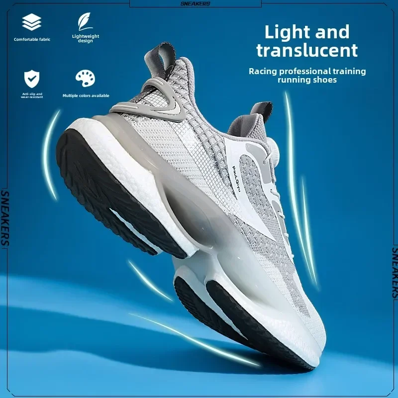 2025 Spring New Men's Fashion Rotary Buckle Fly Woven Popcorn Sole Sports Shoes Comfortable, Non-slip Wear Breathable
2025 Spring New Men's Fashion Rotary Buckle Fly Woven Popcorn Sole Sports Shoes Comfortable, Non-slip Wear Breathable