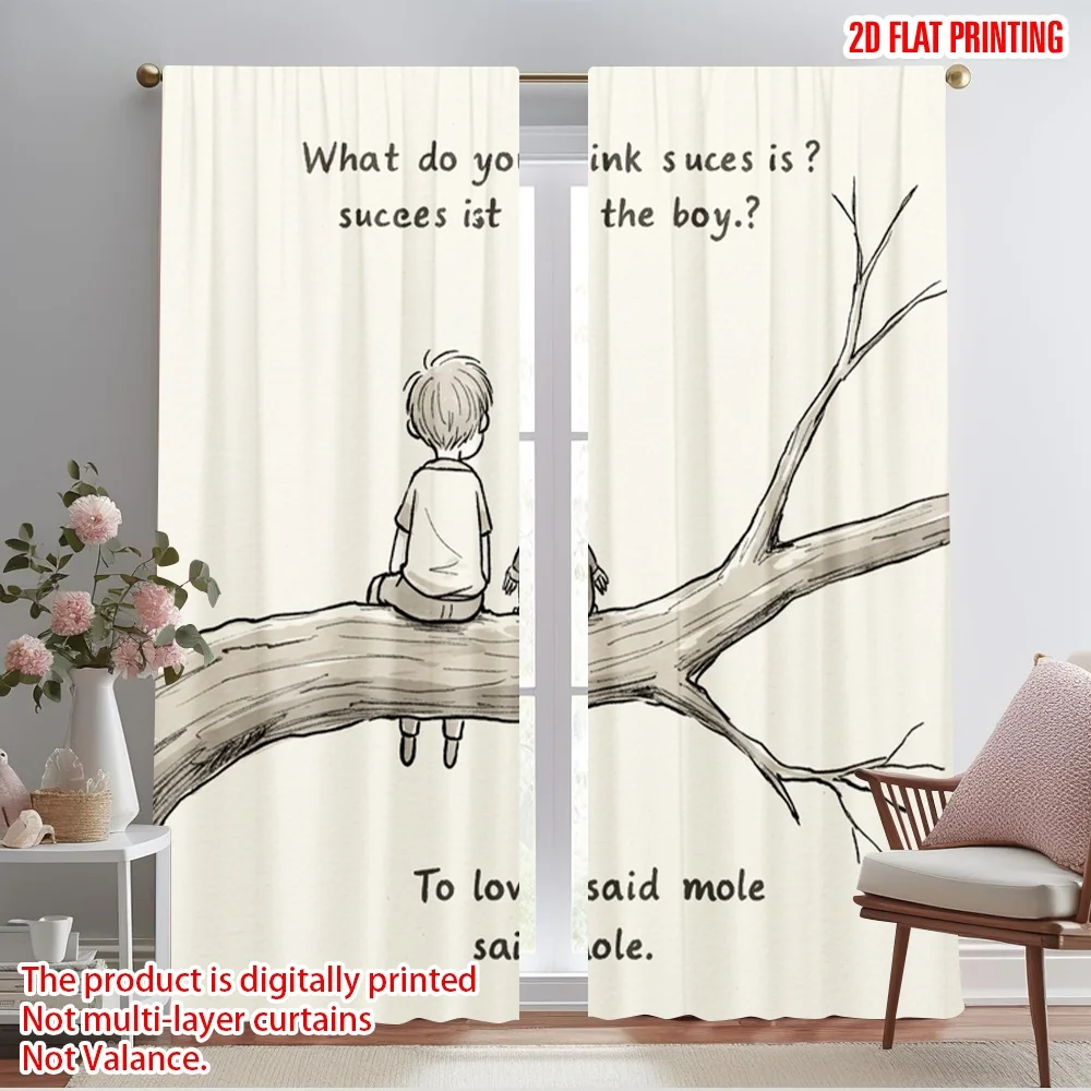 2pcs 2D flat printing Drapes What do you think Fabric Without Electricity Festive Holiday Use for Bedroom Office Living Room
2pcs 2D flat printing Drapes What do you think Fabric Without Electricity Festive Holiday Use for Bedroom Office Living Room