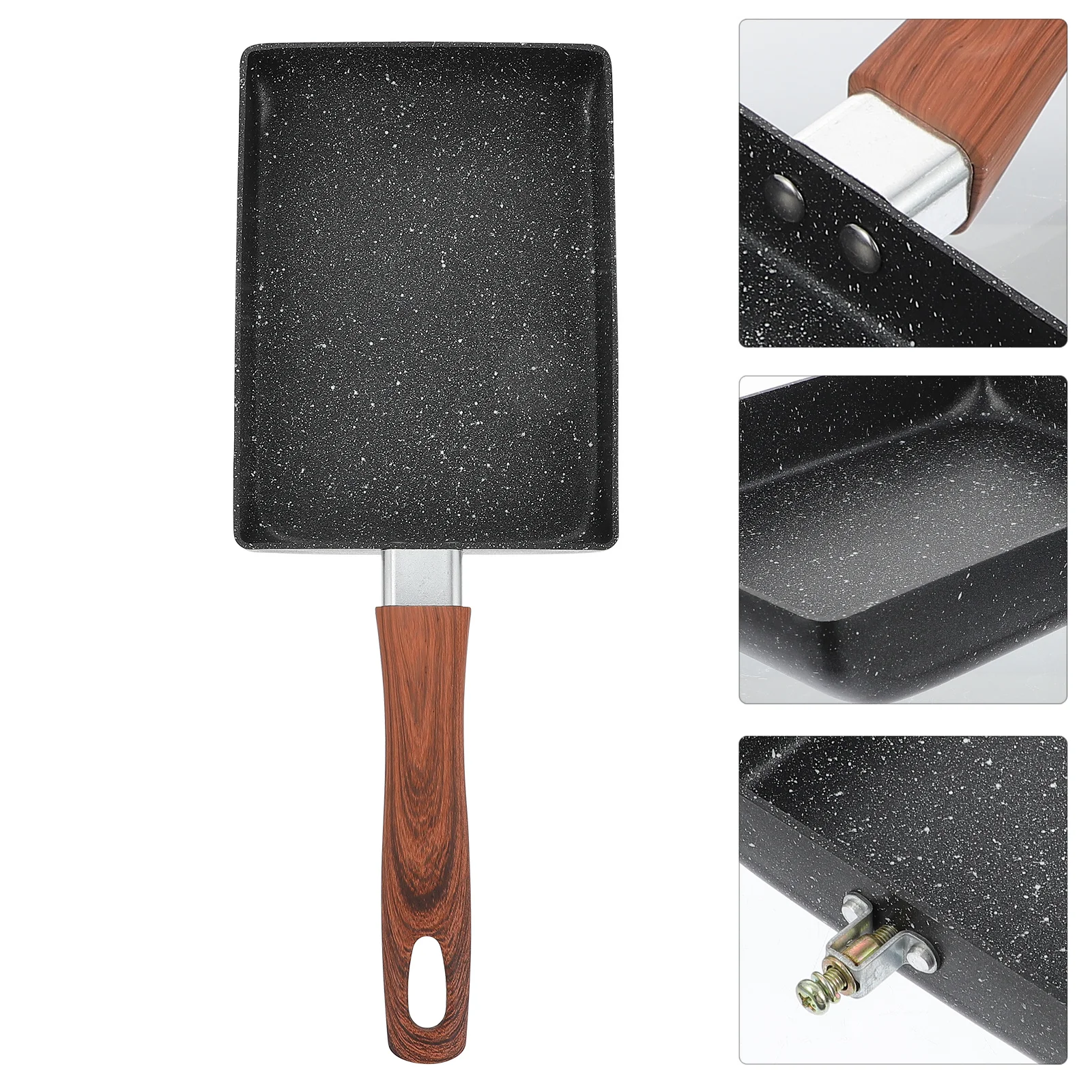 Non-Stick Breakfast Square Frying Pan For Eggs Steaks Pancakes Omelette Home Cooking Flat Bottom Lightweight Easy Clean Cooking
Non-Stick Breakfast Square Frying Pan For Eggs Steaks Pancakes Omelette Home Cooking Flat Bottom Lightweight Easy Clean Cooking