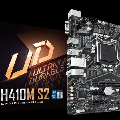 Boxed FOR Gigabyte H410M S2 D2VX SI DS2V V2 supports 10th generation CPU with M.2
Boxed FOR Gigabyte H410M S2 D2VX SI DS2V V2 supports 10th generation CPU with M.2