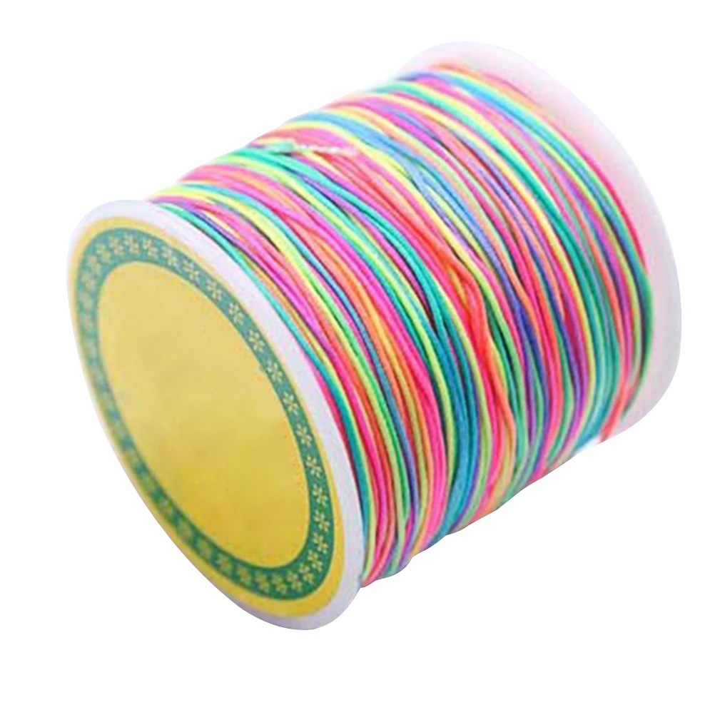 100M Beading Cord Multicolor Jewelry Thread for Bracelet Necklace DIY Crafts Polyester Flexible Durable
100M Beading Cord Multicolor Jewelry Thread for Bracelet Necklace DIY Crafts Polyester Flexible Durable