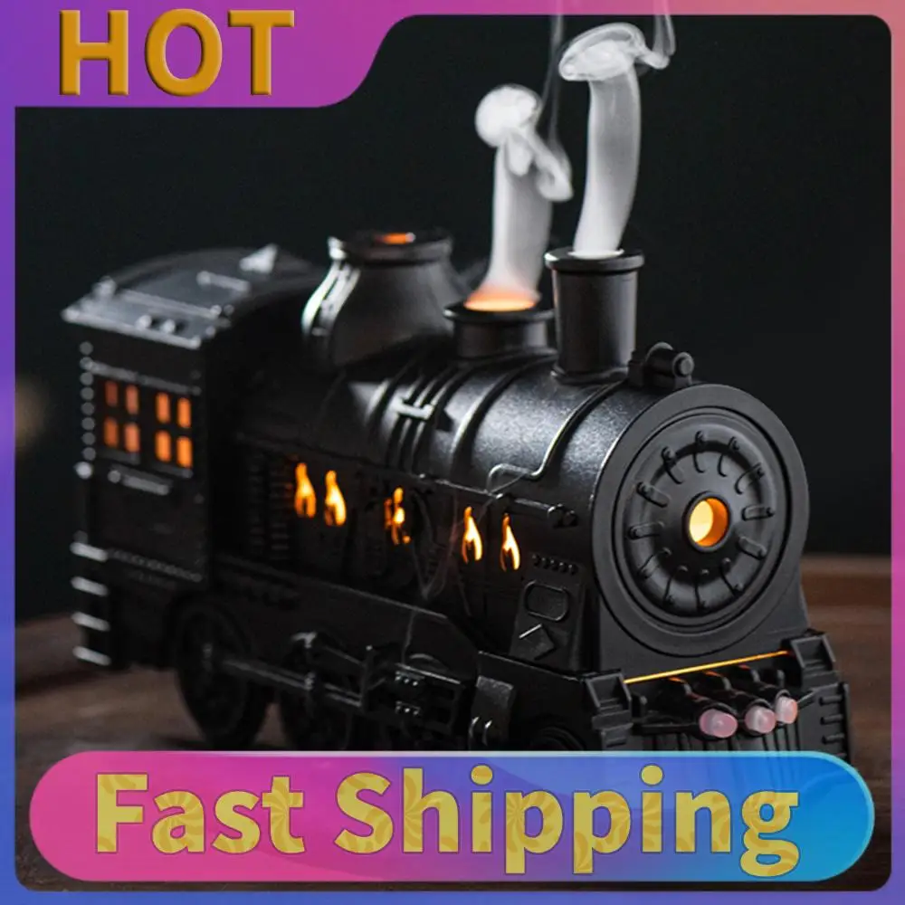 300ML Vintage Steam Train Essential Oil Diffuser with 2-Color LED Light/2 Mist Modes Aromatherapy Diffuser for Office Bedroom
300ML Vintage Steam Train Essential Oil Diffuser with 2-Color LED Light/2 Mist Modes Aromatherapy Diffuser for Office Bedroom