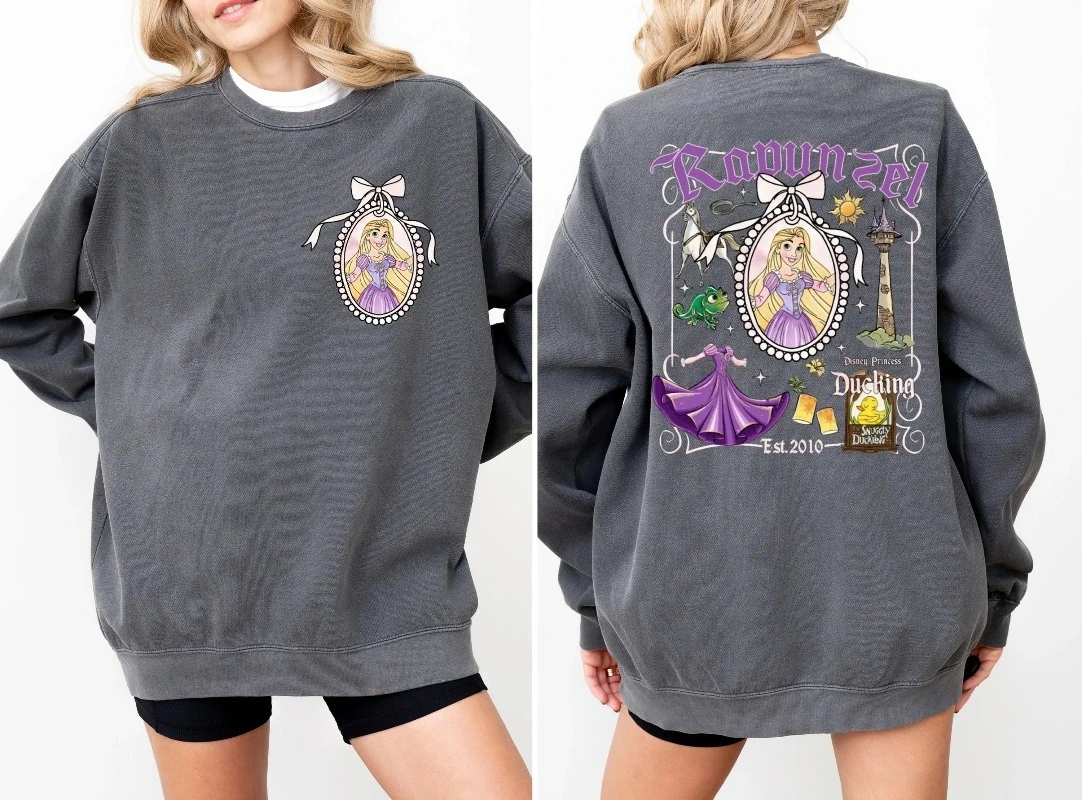 Свитер с бантом принцессы Рапунцель Кокетливый свитер Disney Tangled Mirror Толстовка с капюшоном Рапунцель Magic Kingdom Trip Толстовка с капюшоном Disney
Свитер с бантом принцессы Рапунцель Кокетливый свитер Disney Tangled Mirror Толстовка с капюшоном Рапунцель Magic Kingdom Trip Толстовка с капюшоном Disney