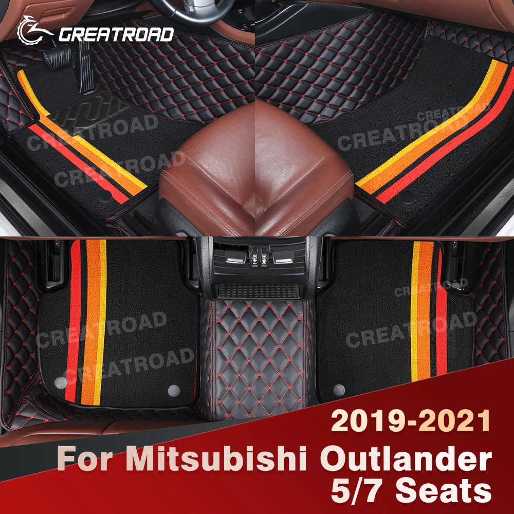 Для Mitsubishi Outlander 5/7 мест 2019 2020 2021, двухслойные автомобильные коврики на заказ, автомобильный ковер, аксессуары для интерьера
Для Mitsubishi Outlander 5/7 мест 2019 2020 2021, двухслойные автомобильные коврики на заказ, автомобильный ковер, аксессуары для интерьера