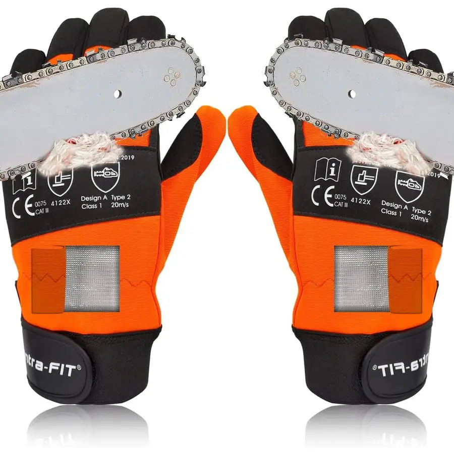 Gloves Saw Protection on Both Hands Back,EN ISO 113934 CLASS 1,Cutresistant Gloves,EN 388 4122X
Gloves Saw Protection on Both Hands Back,EN ISO 113934 CLASS 1,Cutresistant Gloves,EN 388 4122X