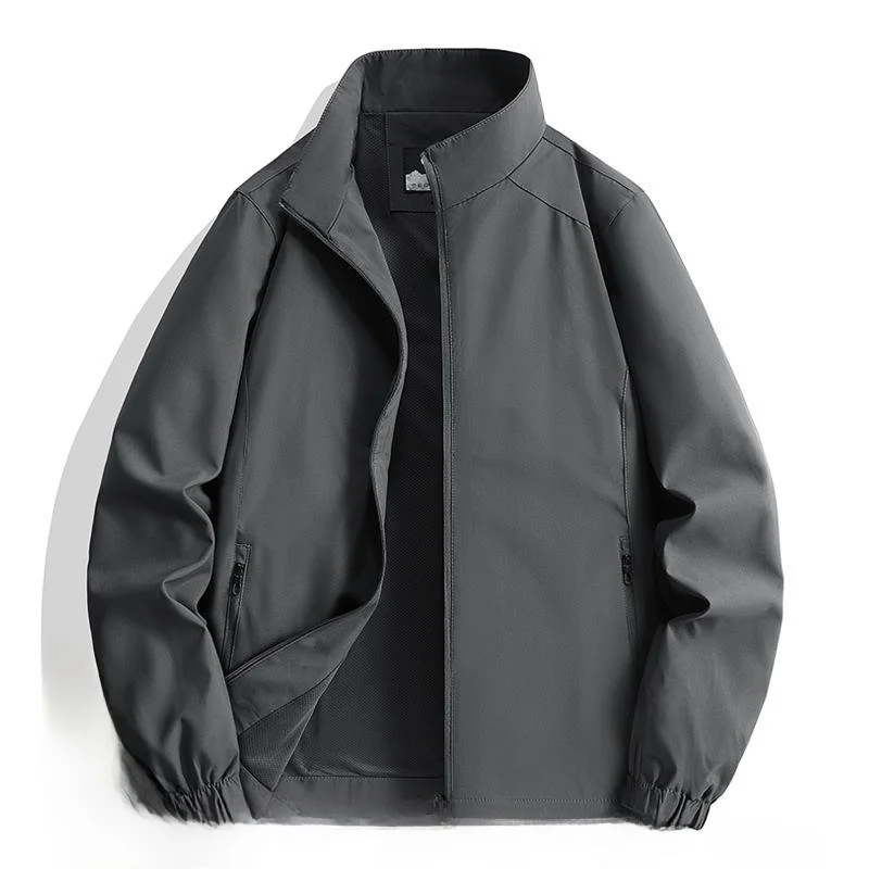 New Men's Soft ell Climbing Jaet Spring Autumn Slim Fit No Hat Stand Collar Workwear Outerwear ell Coat Outdoor Jae
New Men's Soft ell Climbing Jaet Spring Autumn Slim Fit No Hat Stand Collar Workwear Outerwear ell Coat Outdoor Jae