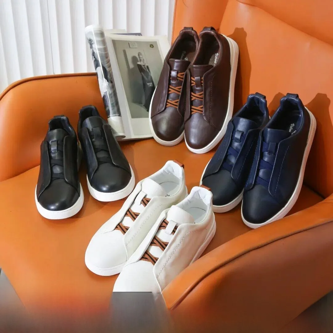 Cloud Series Men's Casual Shoes Luxury Lightweight Sport Business Leather Show Model Low Top Spring Fashion round Toe
Cloud Series Men's Casual Shoes Luxury Lightweight Sport Business Leather Show Model Low Top Spring Fashion round Toe