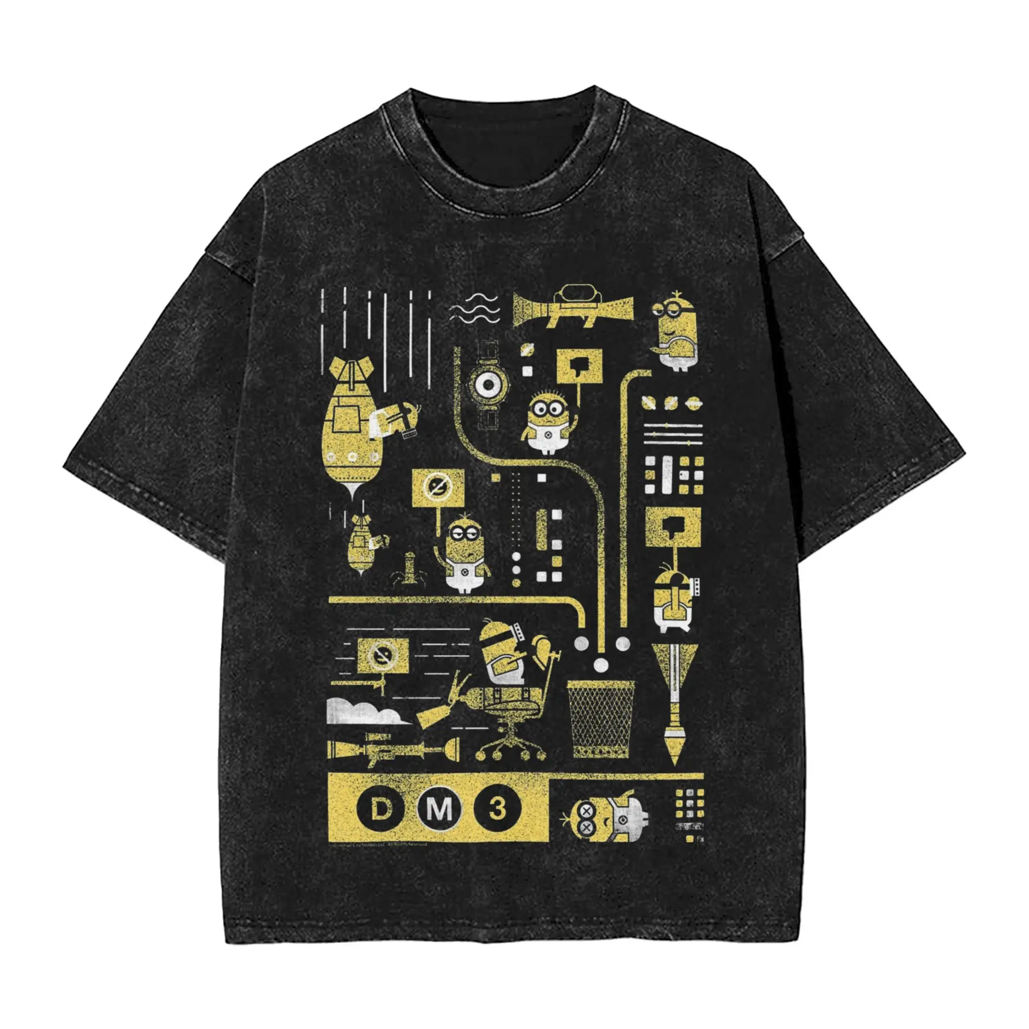 Minions Characters T Shirt Vintage Washed Style For Men Women Pure Cotton T-Shirts Tee Clothing
Minions Characters T Shirt Vintage Washed Style For Men Women Pure Cotton T-Shirts Tee Clothing