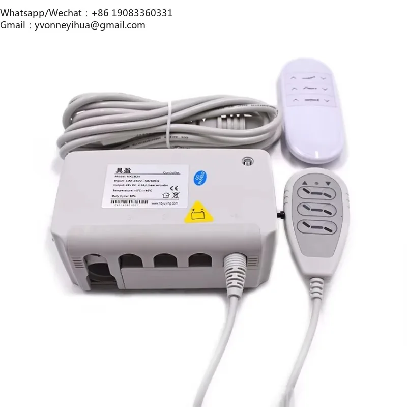 24VDC Control Box With Handsets 120V/220V AC Linear Actuator Motor Controller Wired Or Wireless Remote
24VDC Control Box With Handsets 120V/220V AC Linear Actuator Motor Controller Wired Or Wireless Remote