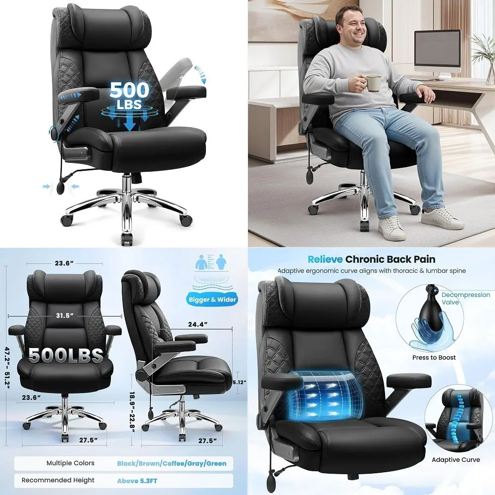 Massage Office Chair with Heated,90135 Reclining Executive Office Chair with Footrest,Computer Desk Chair with Wheels,DiamondSt
Massage Office Chair with Heated,90135 Reclining Executive Office Chair with Footrest,Computer Desk Chair with Wheels,DiamondSt
