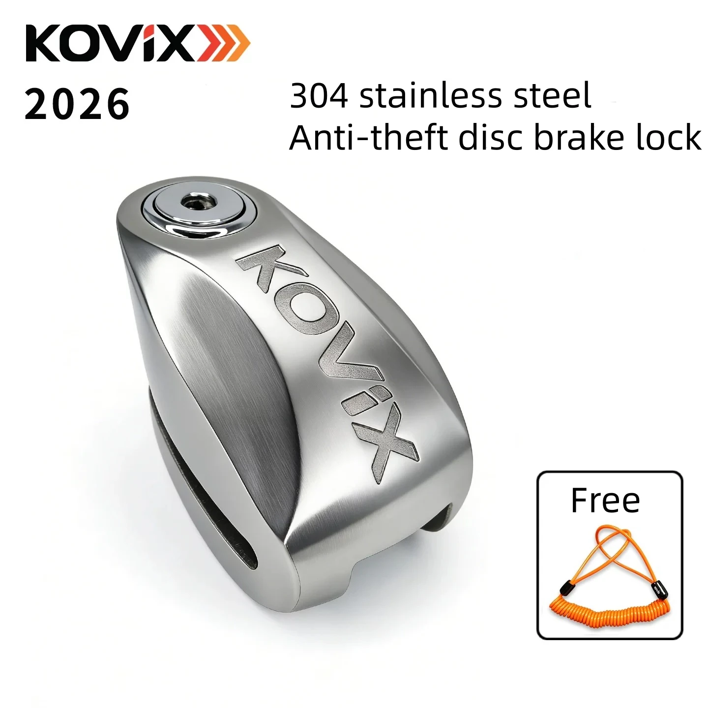 Kovix KDS002 Anti-Smash Anti Pry Stainless Steel Disc Brake Lock Anti Pry Press to Lock Bike Disc Lock with Cgrade Lock Cylinder
Kovix KDS002 Anti-Smash Anti Pry Stainless Steel Disc Brake Lock Anti Pry Press to Lock Bike Disc Lock with Cgrade Lock Cylinder
