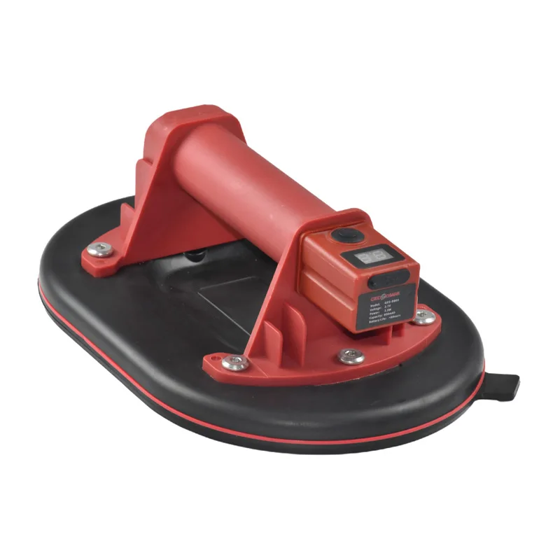 Electric Tile Suction Cup Lifter Rechargeable with Digital Display for Tiles Glass and Heavy Objects Lifting in Construction
Electric Tile Suction Cup Lifter Rechargeable with Digital Display for Tiles Glass and Heavy Objects Lifting in Construction