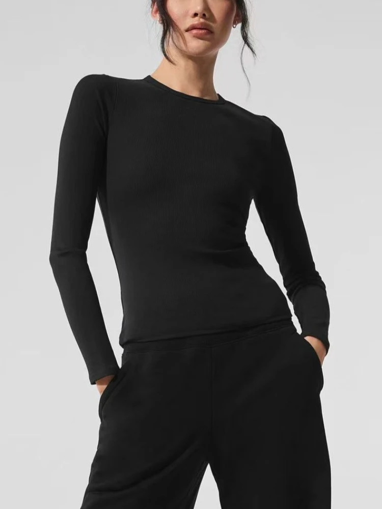 Pilates Long-sleeved Shirt Women Spring Autumn Sports Quick-drying Fitness Women's T-shirt Slim Solid Training Yoga Top
Pilates Long-sleeved Shirt Women Spring Autumn Sports Quick-drying Fitness Women's T-shirt Slim Solid Training Yoga Top