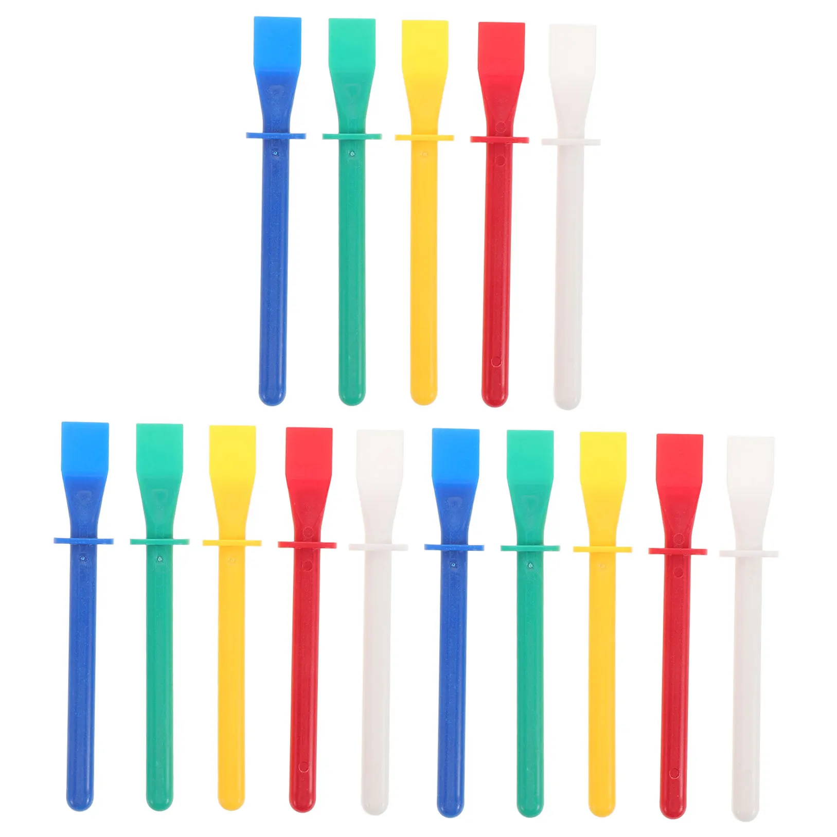 15 Pcs Palette Stick Glue Brush Painting Tools and Plastic Spreader Scraper Abs Brushes Epoxy
15 Pcs Palette Stick Glue Brush Painting Tools and Plastic Spreader Scraper Abs Brushes Epoxy