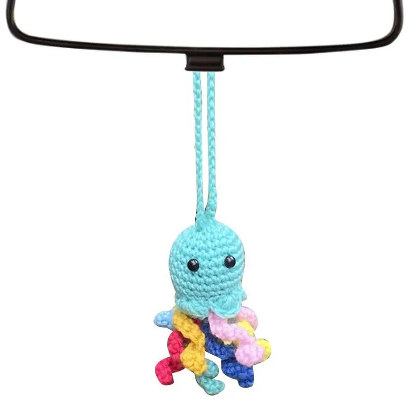 Cute Octopus Car Decor Crochet Car Hangings Teens Interior Rear View Mirror Decoration Crochet Car Accessories
Cute Octopus Car Decor Crochet Car Hangings Teens Interior Rear View Mirror Decoration Crochet Car Accessories