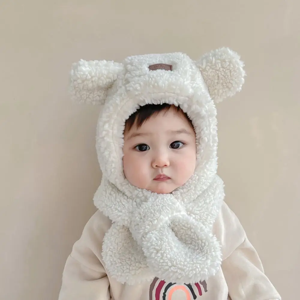 Thicken Autumn Winter Cute Children Hooded Scarf Warm Baby Bonnet Ear Protect Cap Plush Cap
Thicken Autumn Winter Cute Children Hooded Scarf Warm Baby Bonnet Ear Protect Cap Plush Cap
