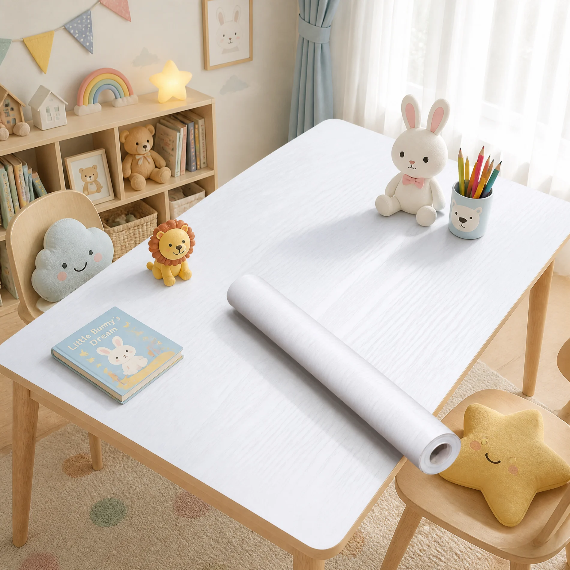 55cm Peel And Stick Wood Grain Wallpaper Waterproof PVC Self Adhesive Sticker Door Wardrobe Cupboard Table Furniture Decoration
55cm Peel And Stick Wood Grain Wallpaper Waterproof PVC Self Adhesive Sticker Door Wardrobe Cupboard Table Furniture Decoration