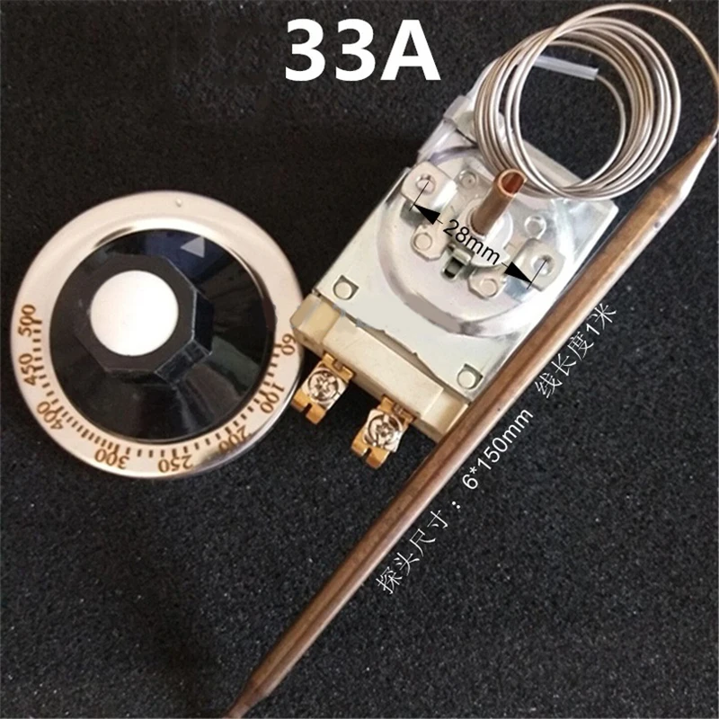 Pizza Oven Thermostat Thermostat Switch Knob Type High Temperature 500 Degree Electric Oven Temperature Control
Pizza Oven Thermostat Thermostat Switch Knob Type High Temperature 500 Degree Electric Oven Temperature Control
