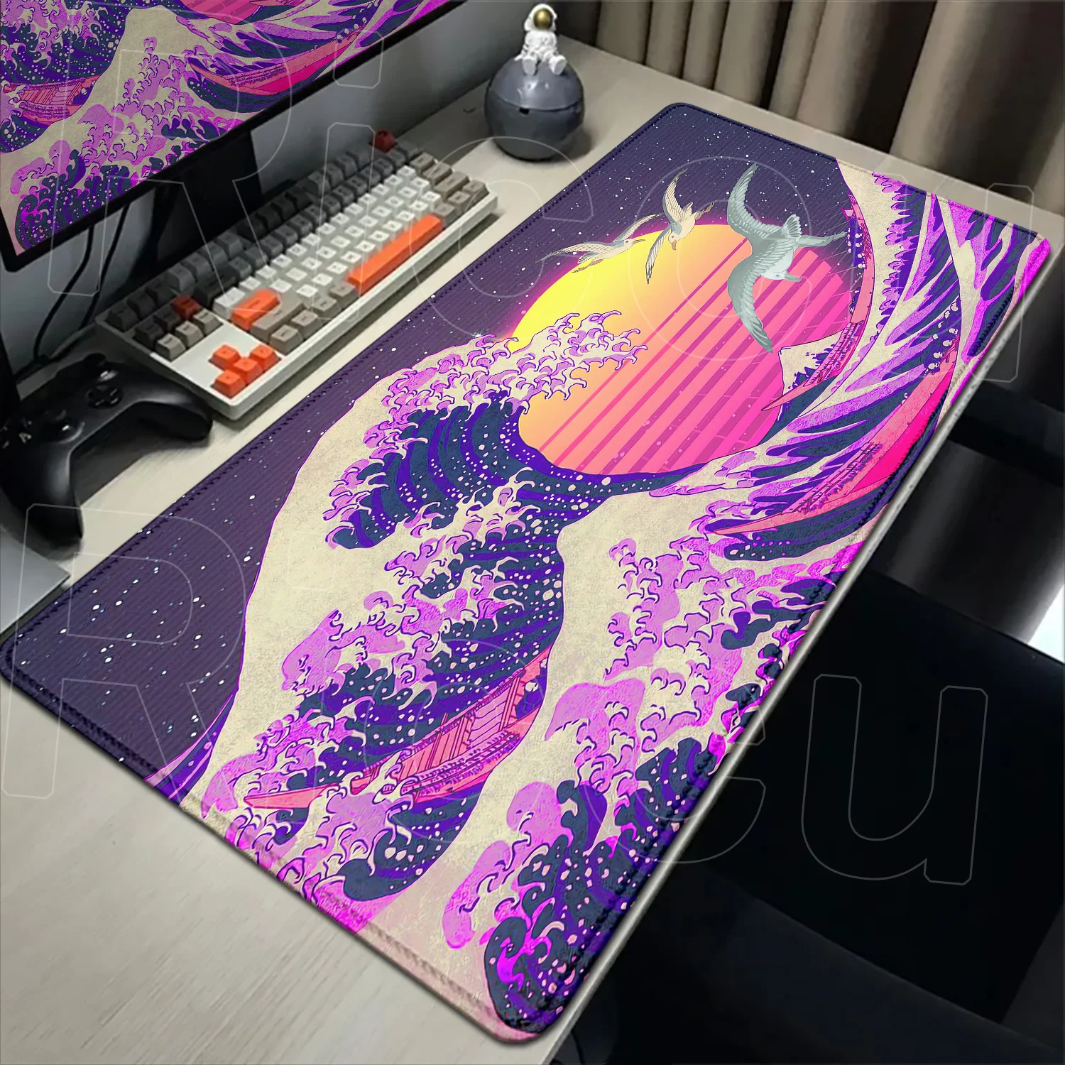 New Large Computer Mouse Pad The Great Wave Gaming Mouse Pad XXL Gamer Keyboard Pads Office Table Carpet Laptop PC Mats Desk Mat 
New Large Computer Mouse Pad The Great Wave Gaming Mouse Pad XXL Gamer Keyboard Pads Office Table Carpet Laptop PC Mats Desk Mat
