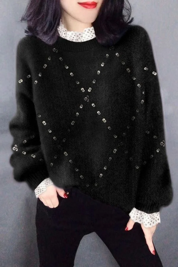 Women's Clothing Fashion Korean All-match Chic Sweaters Autumn Winter New Elegant Mock Neck Knit Pullovers Lady Y2k Tops M514
Women's Clothing Fashion Korean All-match Chic Sweaters Autumn Winter New Elegant Mock Neck Knit Pullovers Lady Y2k Tops M514