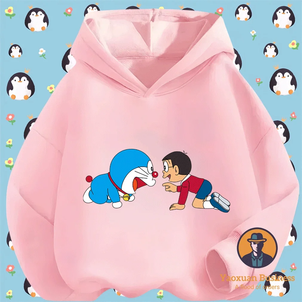 Autumn Winter Cute Nice Fashion Doraemon Cartoon Print Cotton Hoodie Kids Hot Sale
Autumn Winter Cute Nice Fashion Doraemon Cartoon Print Cotton Hoodie Kids Hot Sale
