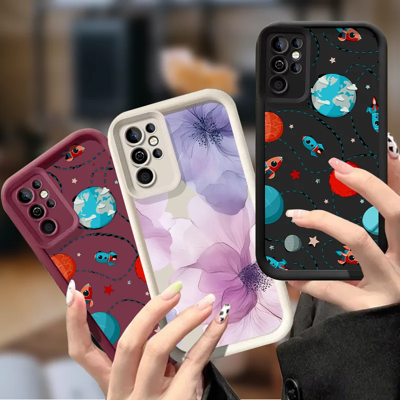 Rocket Planet Flowers Painting Case For Samsung Galaxy A56 A35 A55 A34 A54 A33 A53 S24 S23 S22 Ultra Plus S21 FE TPU Solt Cover
Rocket Planet Flowers Painting Case For Samsung Galaxy A56 A35 A55 A34 A54 A33 A53 S24 S23 S22 Ultra Plus S21 FE TPU Solt Cover