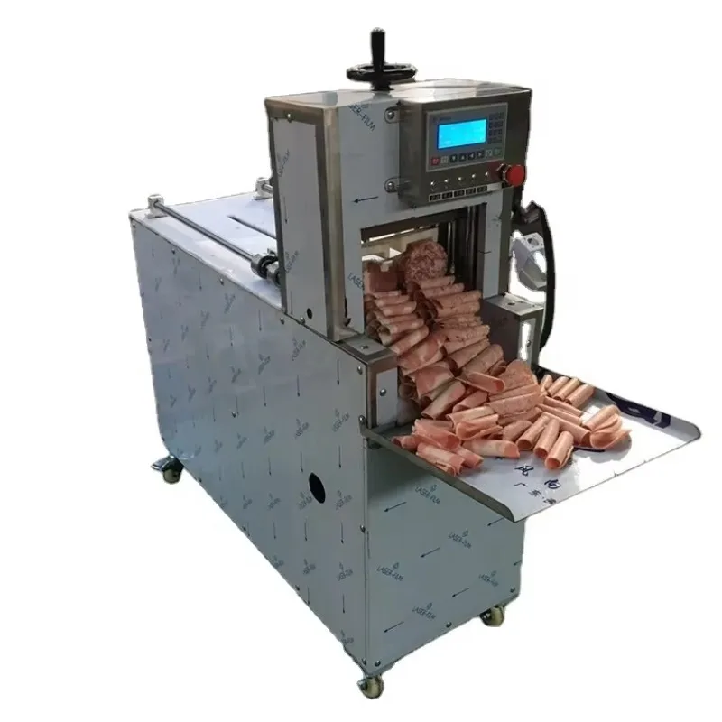 Automatic Frozen Meat Slicing Machine / Meat Slicer /sausage Bacon Beef Mutton Slicing Cutting Machine
Automatic Frozen Meat Slicing Machine / Meat Slicer /sausage Bacon Beef Mutton Slicing Cutting Machine