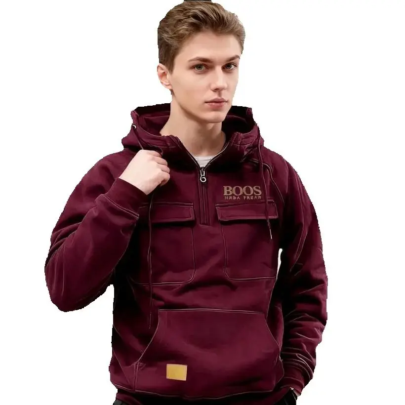 BOOSHRDAFREAR Men's High Quality Multi Pocket Hoodie Coat Autumn/Winter Trendy Casual Sports Hoodie Tophoodie menmens hoodiehood
BOOSHRDAFREAR Men's High Quality Multi Pocket Hoodie Coat Autumn/Winter Trendy Casual Sports Hoodie Tophoodie menmens hoodiehood