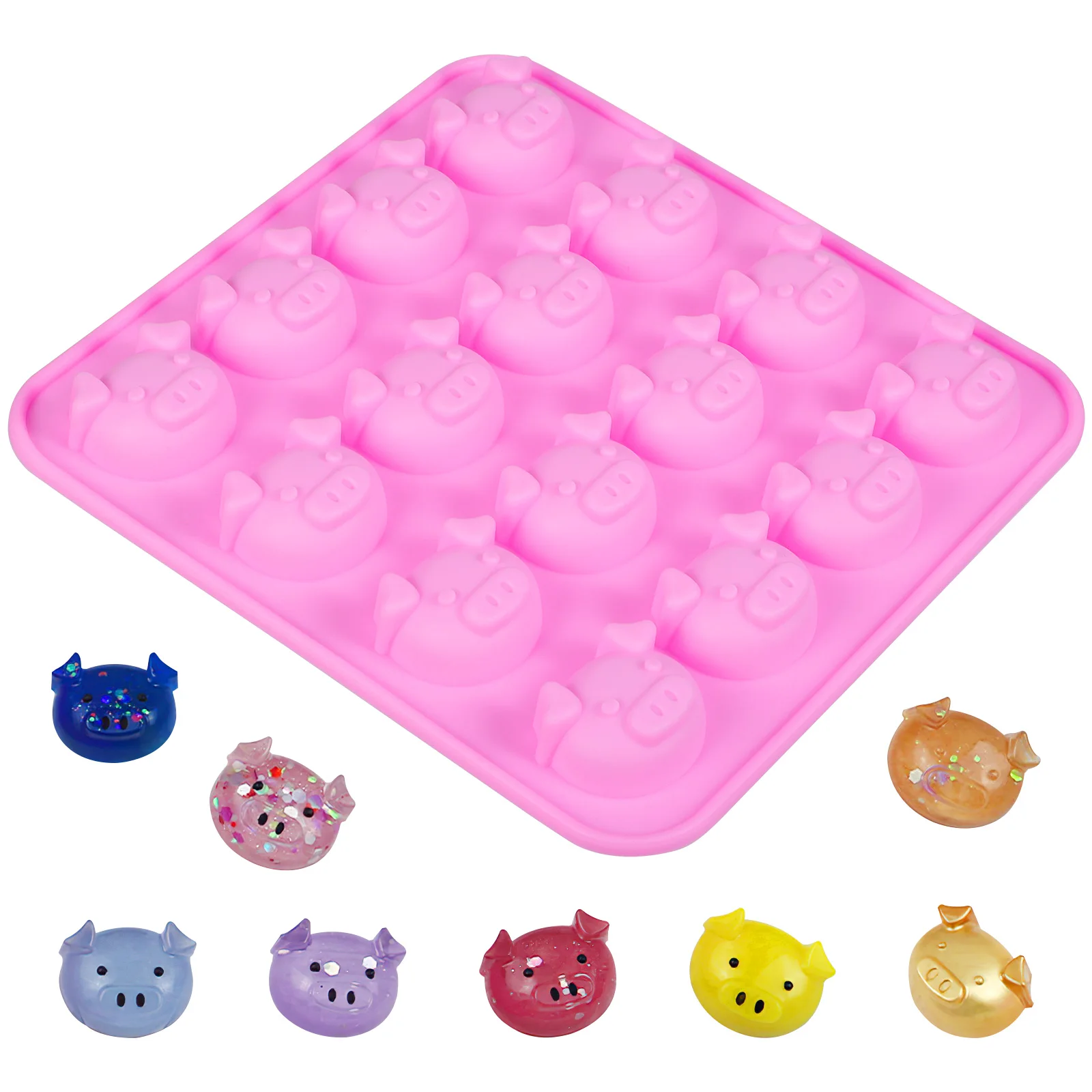 1 pc Silicone Cake Mold Chocolate Baking Tool Eco-Friendly Non-Stick Fun Shapes Diy Fondant For Birthday Party Baby Shower
1 pc Silicone Cake Mold Chocolate Baking Tool Eco-Friendly Non-Stick Fun Shapes Diy Fondant For Birthday Party Baby Shower