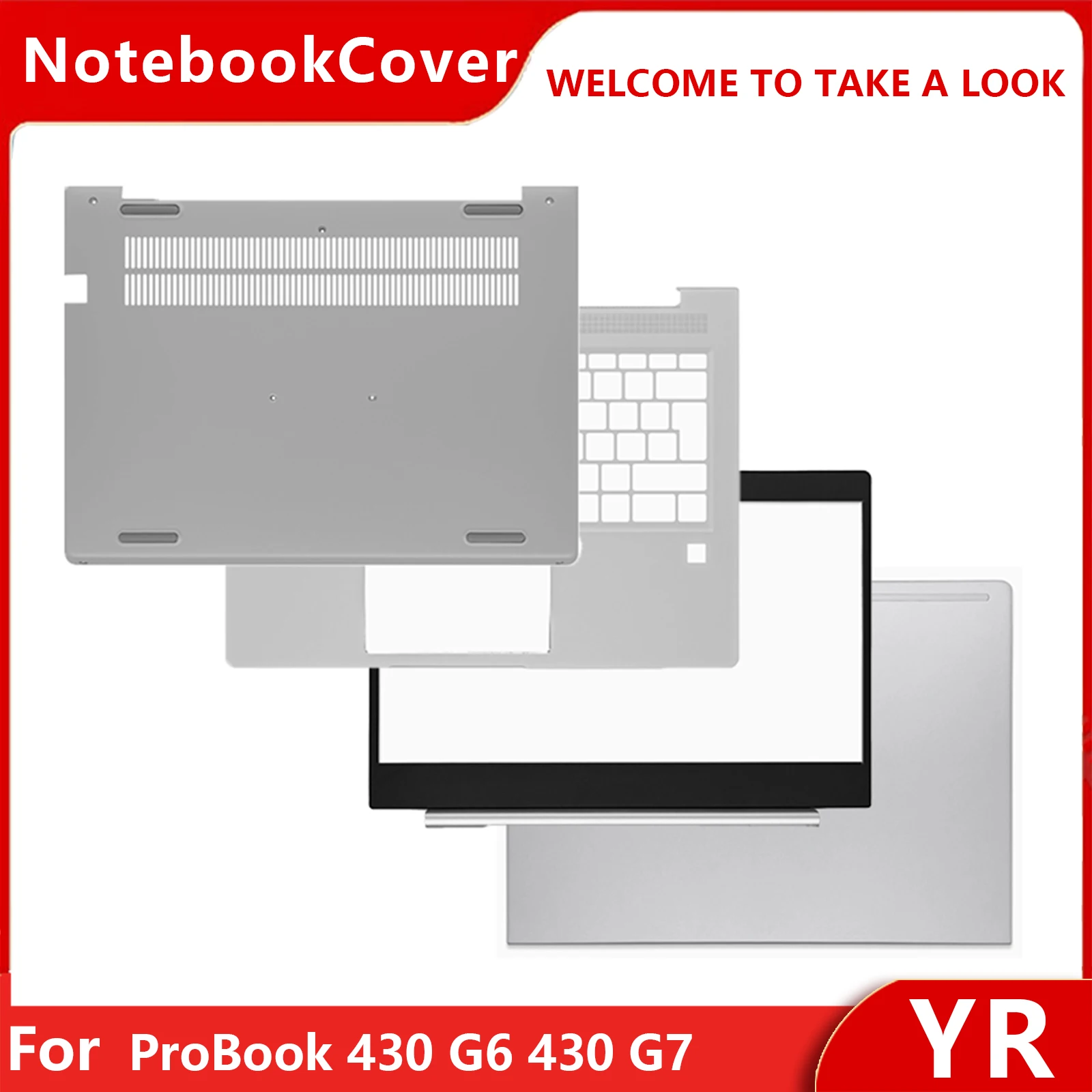 NEW Shell For ProBook 430 G6 430 G7 LCD Screen Back Cover Front Bezel Palmrest Top Lower Bottom Case Silver
NEW Shell For ProBook 430 G6 430 G7 LCD Screen Back Cover Front Bezel Palmrest Top Lower Bottom Case Silver