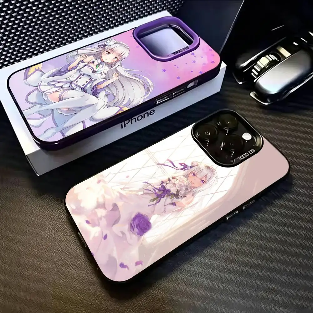 ReZero Emilia Waifu Phone Case For iPhone 17,16,15,14,13,12,11 Plus,Pro Max,XS,Colorful Silver Phone case Funda Cover
ReZero Emilia Waifu Phone Case For iPhone 17,16,15,14,13,12,11 Plus,Pro Max,XS,Colorful Silver Phone case Funda Cover
