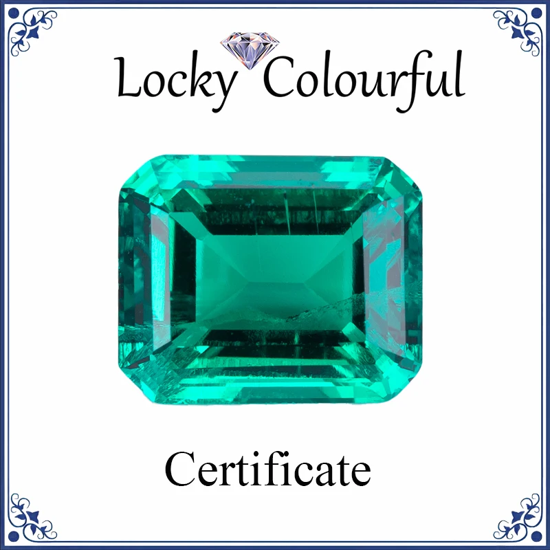 Lab Grown Columbia Emeralds Top Quality Emerald Cut Charms for DIY Jewelry Making Necklace Materials Selectable AGL Certificate
Lab Grown Columbia Emeralds Top Quality Emerald Cut Charms for DIY Jewelry Making Necklace Materials Selectable AGL Certificate