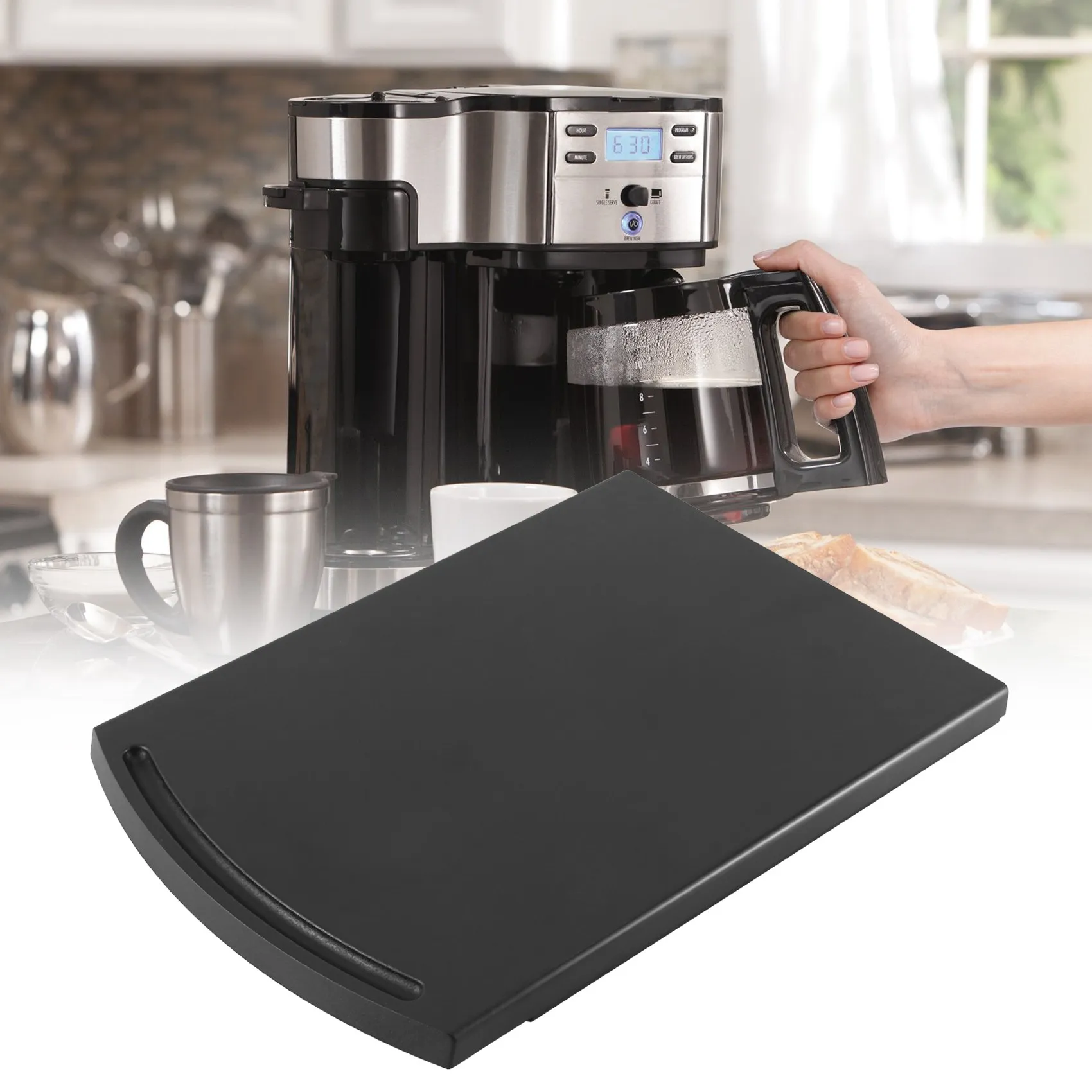 A24F-универсальный подвижный поднос для кофе, 25 фунтов, кофеварка Caddy, выдвижной поднос, кухонные аксессуары
A24F-универсальный подвижный поднос для кофе, 25 фунтов, кофеварка Caddy, выдвижной поднос, кухонные аксессуары