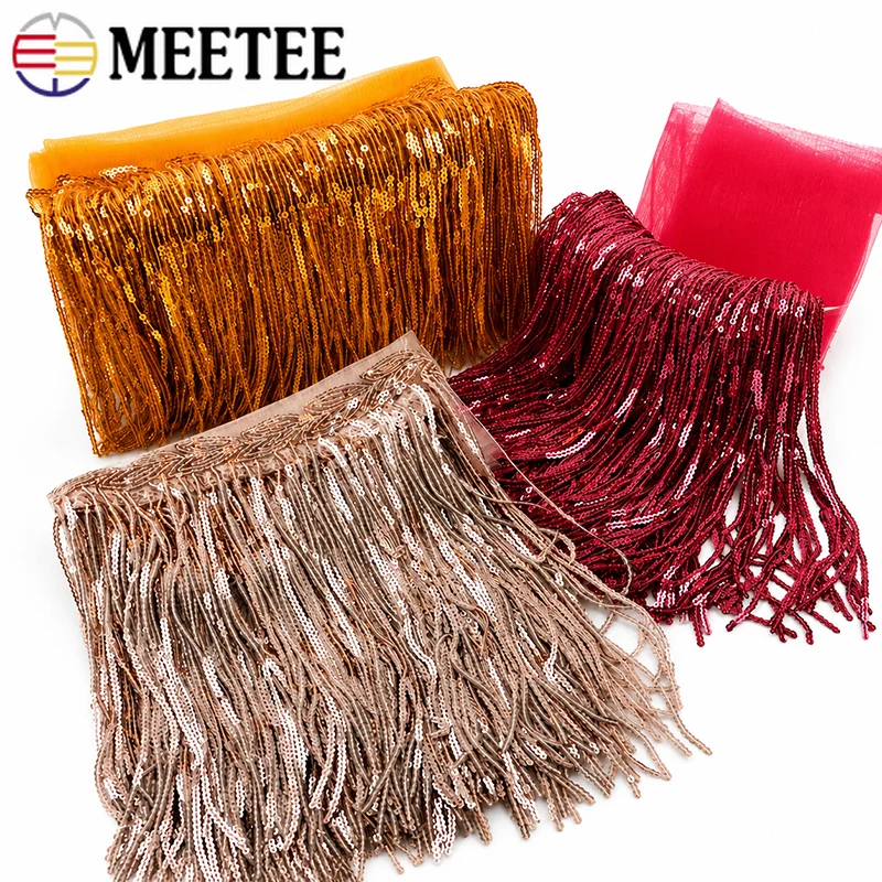 2/5Yards 18cm Glitter Sequins Tassel Fringe Long Lace Trim Ribbon for Sewing Clothes Curtain Wedding Dresses DIY Craft Supplies
2/5Yards 18cm Glitter Sequins Tassel Fringe Long Lace Trim Ribbon for Sewing Clothes Curtain Wedding Dresses DIY Craft Supplies