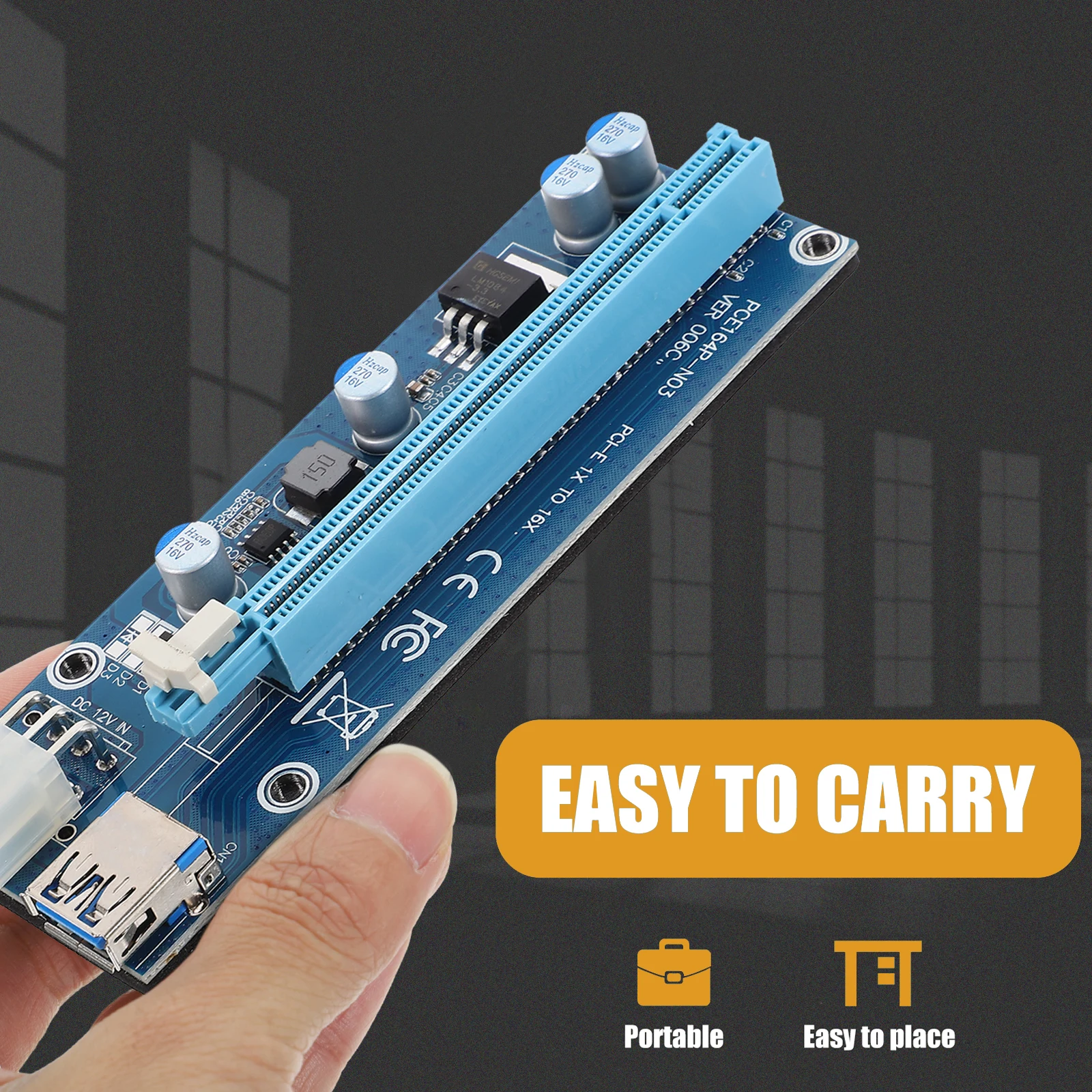 Видеокарта Riser Pcie Extender Экспресс-удлинитель Компьютерный аксессуар Внешний графический процессор для ноутбука Расширенная производительность Игры
Видеокарта Riser Pcie Extender Экспресс-удлинитель Компьютерный аксессуар Внешний графический процессор для ноутбука Расширенная производительность Игры