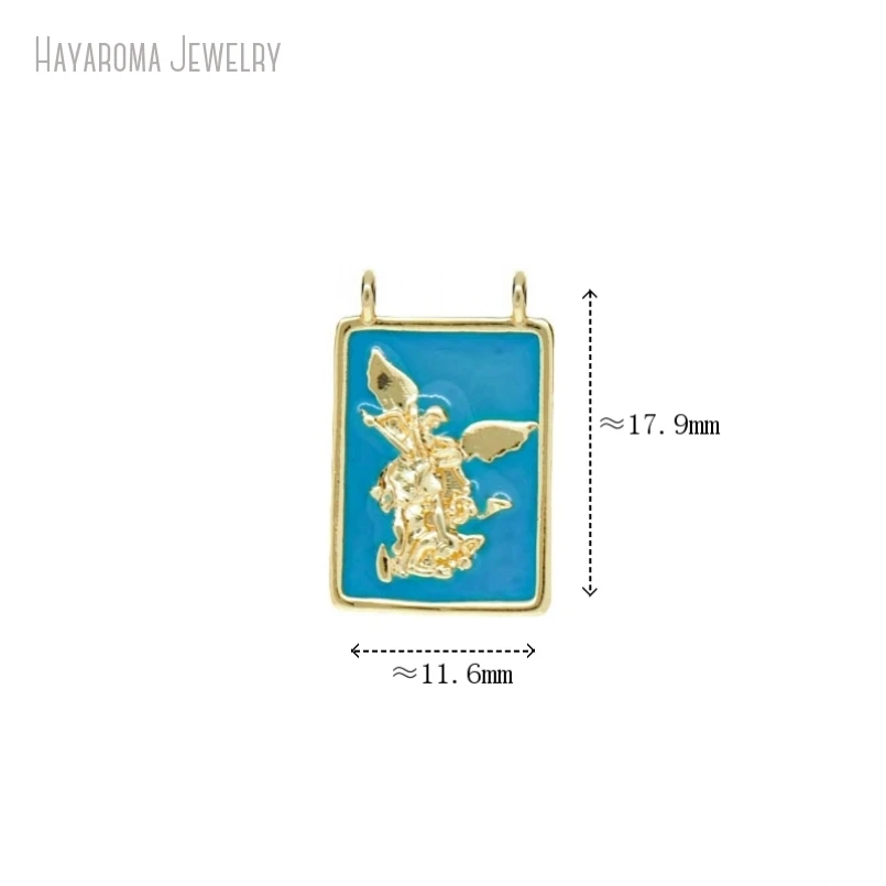 5Pcs Copper Blue Gold Color Pendant Enamel Spiritual Jewelry Wholesale Metal Charms
5Pcs Copper Blue Gold Color Pendant Enamel Spiritual Jewelry Wholesale Metal Charms