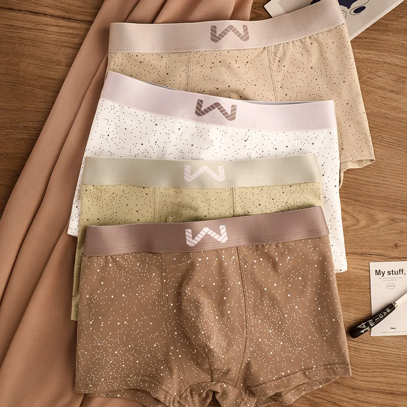 New Men's Plus Size Briefs Youth Boxer Briefs Cotton Starry Sky Print Antibacterial Crotch Breathable Mid-Rise Boxer Shorts
New Men's Plus Size Briefs Youth Boxer Briefs Cotton Starry Sky Print Antibacterial Crotch Breathable Mid-Rise Boxer Shorts