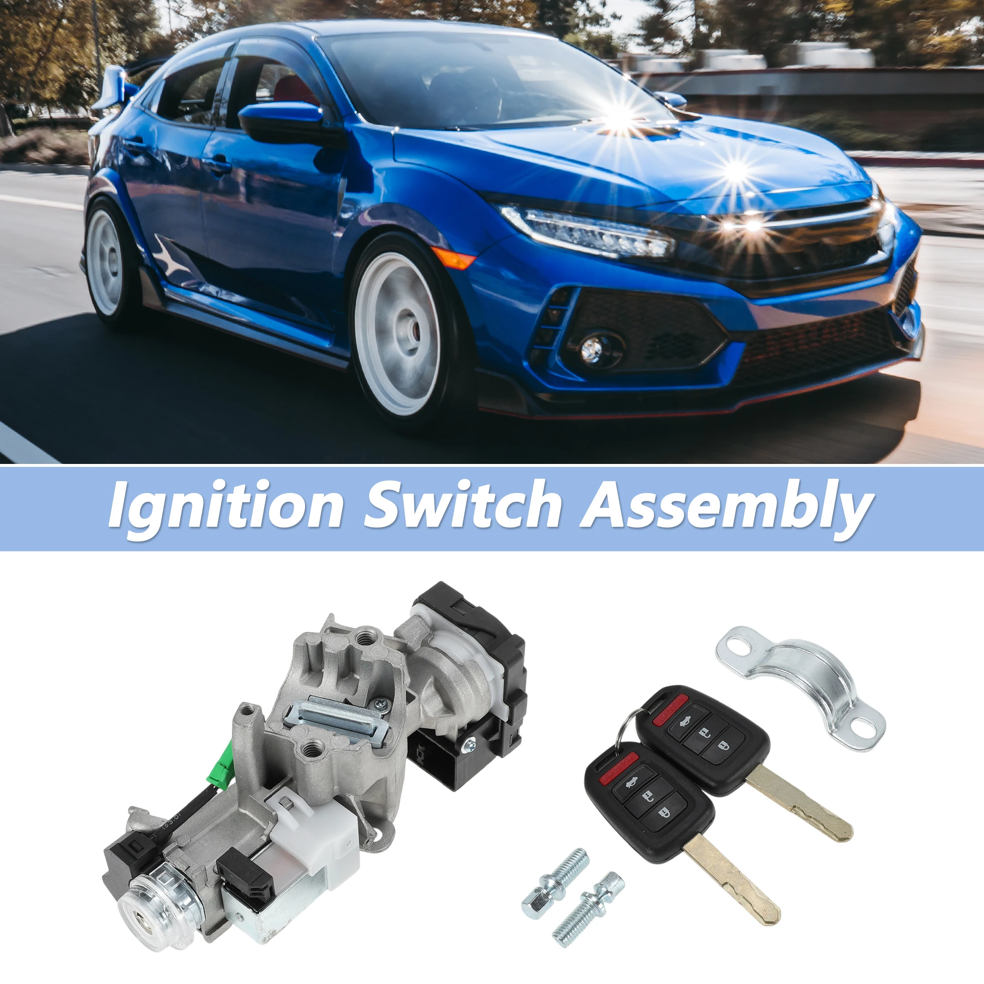 UXCELL цилиндр замка зажигания с 2 ключами для Honda Civic 1.8L L4 2014 2015, цилиндр переключателя зажигания, замок ствола No 06351T6PH01
UXCELL цилиндр замка зажигания с 2 ключами для Honda Civic 1.8L L4 2014 2015, цилиндр переключателя зажигания, замок ствола No 06351T6PH01