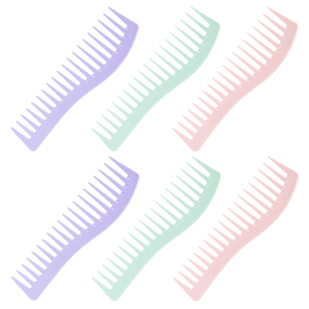 6Pcs Wide Tooth Comb for Hair Gentle Detangling Styling Comb Plastic Wide Teeth Combs for Men Women Curly Hair
6Pcs Wide Tooth Comb for Hair Gentle Detangling Styling Comb Plastic Wide Teeth Combs for Men Women Curly Hair